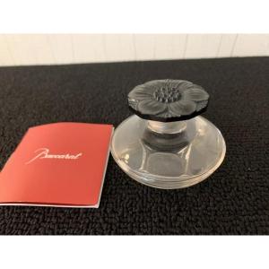 Caron 1911 Black Narcissus Perfume Bottle In Baccarat Crystal