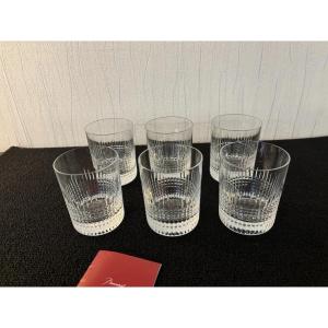 Baccarat Whisky Cups Nancy Model