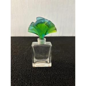 Perfume Bottle Model Gingko Crystal Daum France