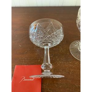 Baccarat Crystal Colbert Model Champagne Glasses (price Per Piece)