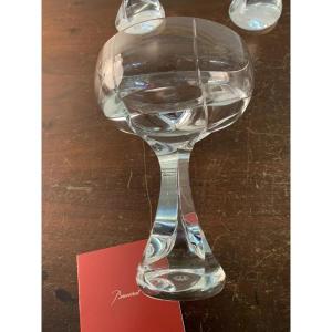 Neptune Model Champagne Glass In Baccarat Crystal