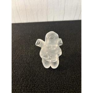Lalique Crystal Lyre Angel