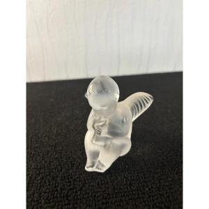 Lalique Crystal Flute Angel