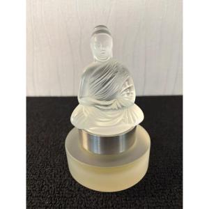 Buddha Perfume Bottle In Lalique Crystal