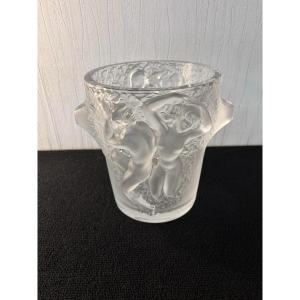 Lalique Crystal Champagne Bucket, France