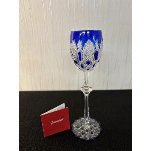 Tsar Pattern Wine Glass In Baccarat Crystal
