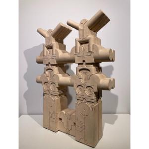 Jean-luc Oudry - French Ceramic - Totem