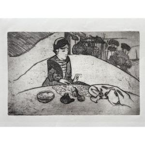 Paul Gauguin (1850-1904) - The Woman With Figs