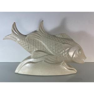 Saint Clement Ceramics - Fish - Art Deco