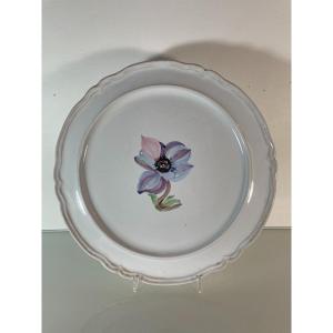 Isabelle Delecourt Dit Bel Delecourt (1915-2017) - Large Platter - Hb
