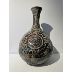 Paul Quéré (1931-1993) - Poetry - Large Solflore Vase