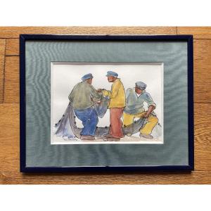 Roger Mélenec ( - 2000) - Sailors In Camaret