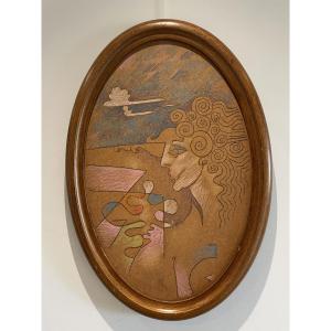 Raymond-louis Quillivic (1942) - Large Pastel