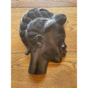 Wall Sculpture - African Woman