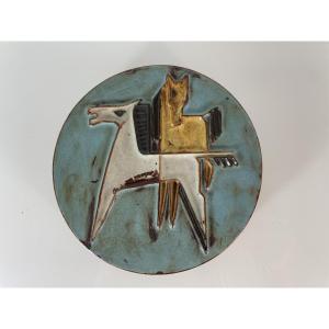 Helmut Schaffenacker (1921-2010) - Two Horses