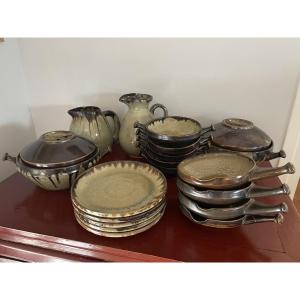 Keraluc - Stoneware Service - 18 Pieces