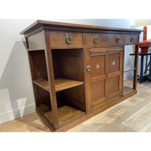 Gustave Serrurier Bovy (1858-1910) - Attributed To - Low Buffet