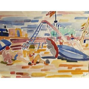 Yves l'Henoret Known As "léno" (1943-2015) - The Beach