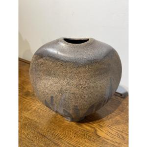 Heiner Balzar (1937-) - Steuler Keramik Germany - Small Vase On A Pedestal