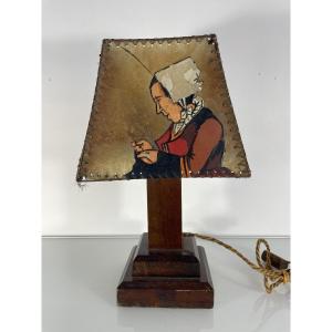 Paul Fouillen (1899-1958) - Art Deco Lamp