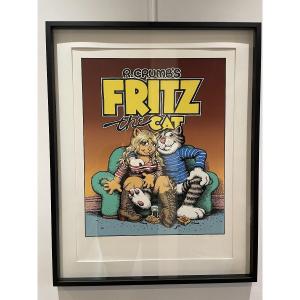 Robert Crumb - Fritz The Cat - Screenprint