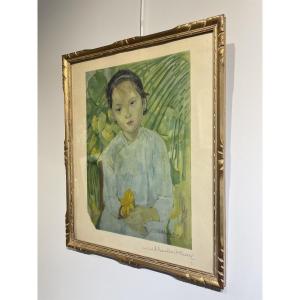 Marie-antoinette Boullard-devé (1890-1970) - Young Girl - Indochina Vietnam