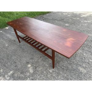 Grete Jalk (1920-2006) Attributed To - Large Scandinavian Coffee Table