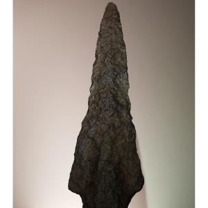 Medieval Wrought Iron Weapon, Blade, Knife