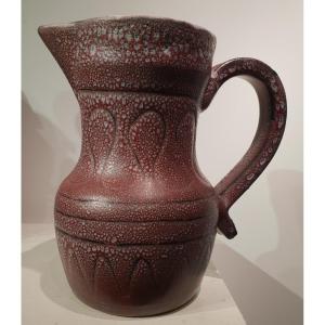 Jug Or Pitcher By Jean Austruy, Vallauris, Circa 1960
