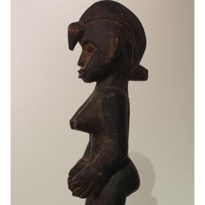 Senufo Standing Woman Statue. Old Work.