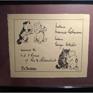 Invitation To Dance By Jacques Nam, Cats