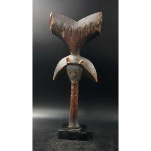 “oshe Shango” Scepter, Yoruba People, Benin Or Nigeria