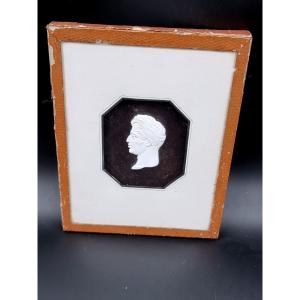 Frame With The Profile Of The King Of France Charles X