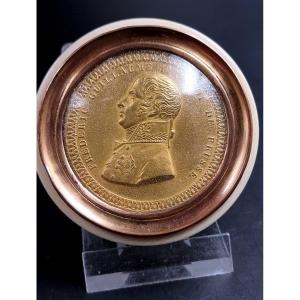 Circular Box Frederic William III King Of Prussia Early 19th Century