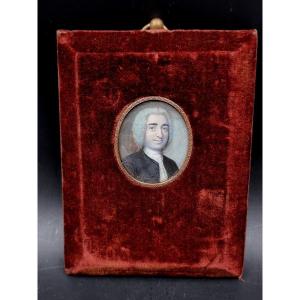Miniature Of A Man From The 18th Century
