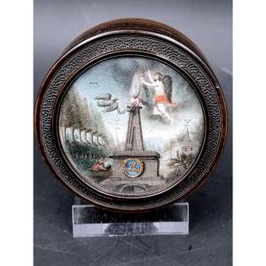 Cupid Box Releasing The Heart And Dove Of Love, The Dog Of Fidelity Watches!