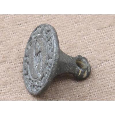 Seal Stamp Medieval Bronze High Time