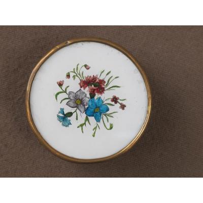 Candy Box Decor Set Under Glass Flowers Side Paper Embossed Dragees