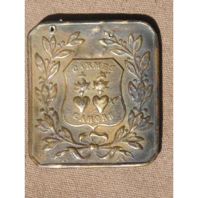 Plaque Buckle Belt Tray Belt Of Cahors Carmelites