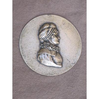 Medallion Representative Jeanne-louise-henriette Campan, Née Henriette Genet