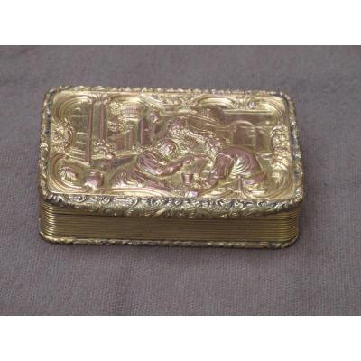 Pompon Box In Pomponne Interior Scene Louis XVI 18th Century