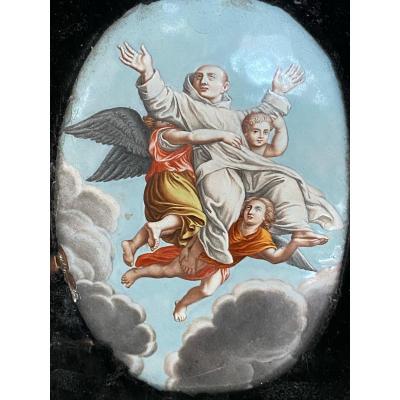 Limoges Enamel By Nicolas Laudin Saint Bruno XVII Eme Century
