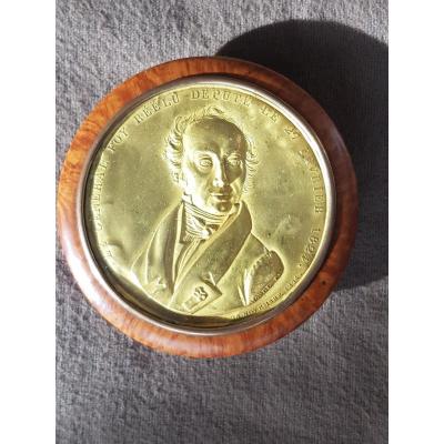 Boite Tabatière Général Foy 1775 - 1825 Member Of Parliament February 27, 1824 By Morel