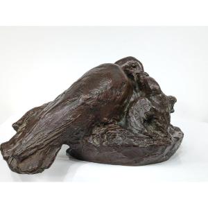 The Brood - Bronze 1920-40 - Yoshitomo W. 1889-1963 - Japan # 187
