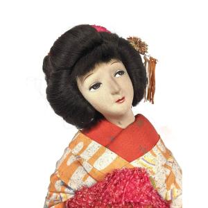 Large Geisha Doll 61cm - Circa 1950-60