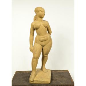 Venus - By Usagi Saeko (1919-2000) - Woodcarving 1975 #690