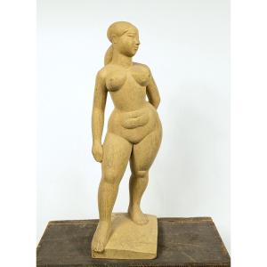 Venus - By Usagi Saeko (1919-2000) - Woodcarving 1975 #690