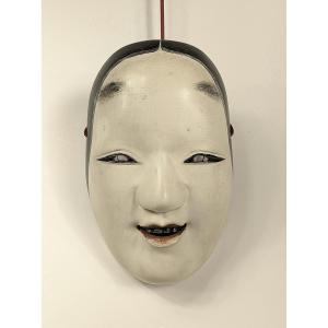 Ko-omote Girl Mask - Noh - Mid-20th Century #30