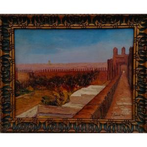 Saedeler Stone - The Ramparts Of The Kasbah Of The Oudaia - Rabat - Morocco - Hsp - 20th Century -