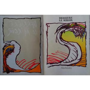 Behind The Mirror - Pierre Alechinsky - Review No. 247 - Maeght Edition - Six Prints - 1981 -